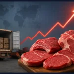 بررسی افزایش قیمت گوشت قرمز وارداتی در سال 1398